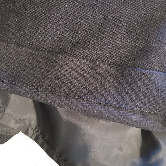 Milly of New York NWT Marcela Purple & Navy Print Silk Sheath Y2k Dress Size 8 - Picture 8 of 10